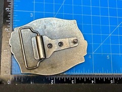 Manchester ESC Clothing Company Vintage Silver Color Belt Buckle