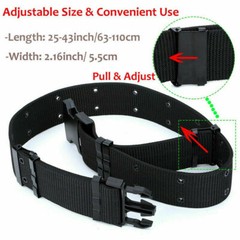 Military Pistol Belt Nylon Tactical Tactical Belt ALICE Marine Corps Type GI