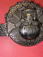 Vintage Avenged Sevenfold “Deathbat” (A7X) Skull Belt Buckle