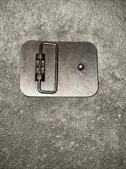 3×2 VTG. BICENTENNIAL 1776-1976 SPIRIT OF AMERICA METAL BELT BUCKLE