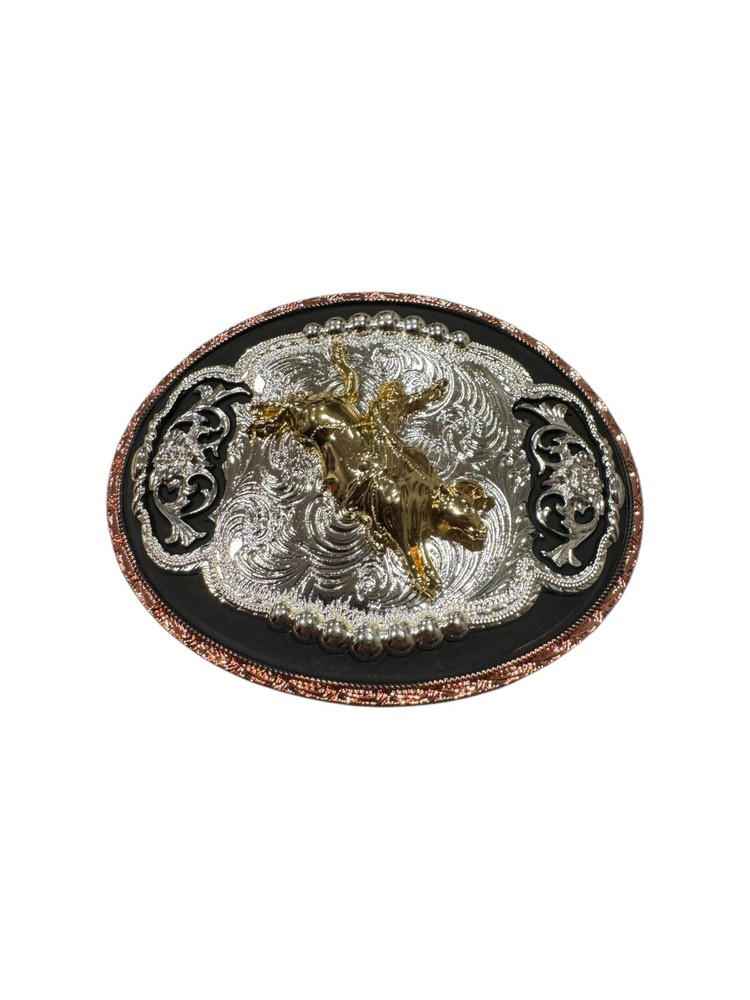 Rodeo Bull Rider Western Cowboy Style buckle Hebilla Vaquera Con Jinete Rodeo
