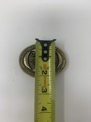 Vintage 1987 BASS Anglers Sportsman Society Belt Buckle 20th Anniversary Limited