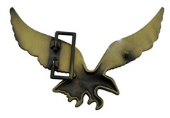 Eagle Belt Buckle New Men Western Cowboy Rodeo Brass Metal Bronze Sharp Edges