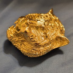 tiger belt buckle