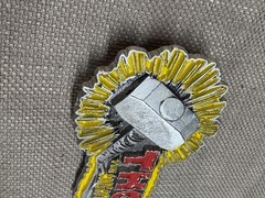 Thor Marvel Comic Belt Buckle Mobtown 2005 Metal 4&Prime;