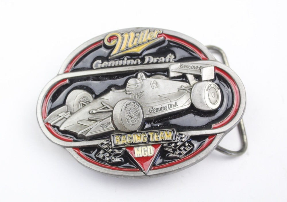 American LEGENDS Foundry Miller Racing Team 1992 Miller Brewing Co. Buckle MB-10