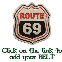 Route 69 Belt Buckle Humour Humor Funny Novelty Cowboy Sexy Highway American USA