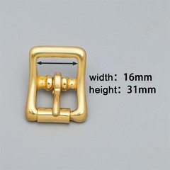 1Pc Solid Brass Buckle 3 Size for Making Belts,Bags,Purses,Dog and Pet Collars