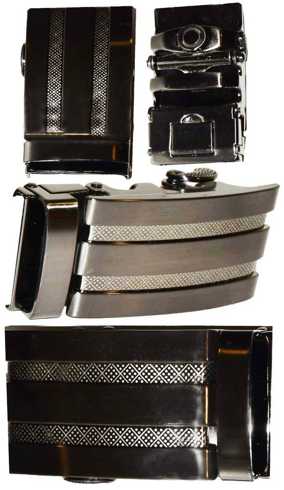 men’s belt buckle automatic sliding belt buckle quick lock belt buckle only # 8