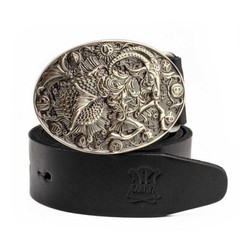 Capricorn german silver belt buckle, Sea Goat Horoscope Astrological Zodiac Sign