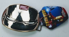 IRON MAN 2 Belt Buckle Full metal HQ NEW cosplay NEW US Seller Shows Scuffs