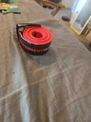 Independent Truck Company Skate red Belt And Black Buckle Metal Skateboard