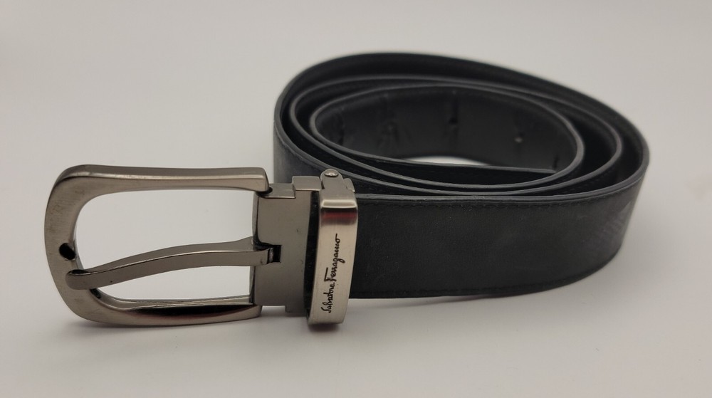 Authentic Salvatore Ferragamo 1” dress belt buckle