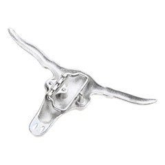 Vintage Skull Shape Belt Buckle for Adult Waist Belt DIY Unisex