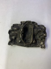 Vintage HARLEY DAVIDSON belt buckle H-411 1991 Baron USA Hog Toys Rare