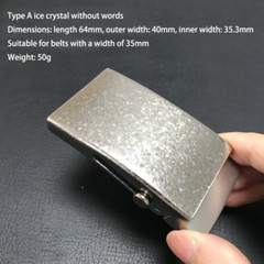 Titanium Alloy Men&rsquo;s Belt Buckle Automatic Roller Buckle Waist Strap Head Gifts