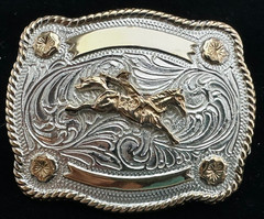 Western Belt Buckle, Crumrine, Small, Bareback