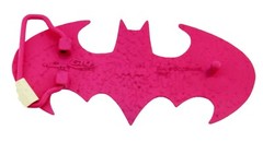 Batman belt buckle Halloween Costume BAT GIRL PINK DIE CUT ORIGINAL Comics GIRLY