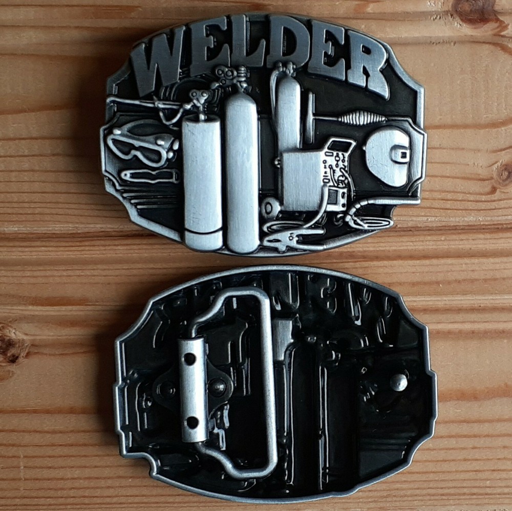Welder work profession belt buckle