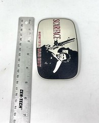 SCARFACE Metal Belt Buckle 4.5&Prime; x 3&Prime; Fits Belt Widths up to 1.5&Prime; – NEW!