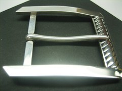 STERLING SILVER 925 BUCKLE AVAILABLE FOR 1&Prime; 1-1/8&Prime; 1-1/4&Prime; 1-3/8&Prime; 1-1/2&Prime; BELTS