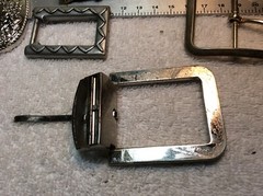 Group of belt buckles