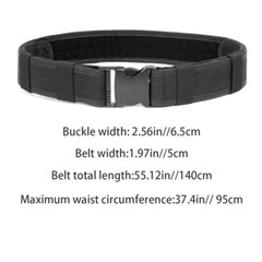 MEN Casual Tactical Army Adjustable Belt Casual Quick Release Belts Waistband