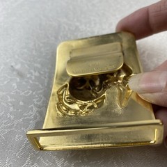 Vintage USMC Solid Brass Belt Buckle – Marine Corps Made In USA-Signed KIGI
