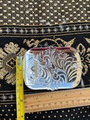 Western Buckle Gold Black Silver Rooster Cowboy 2 »Buckle Hebilla Vaquero Gallo