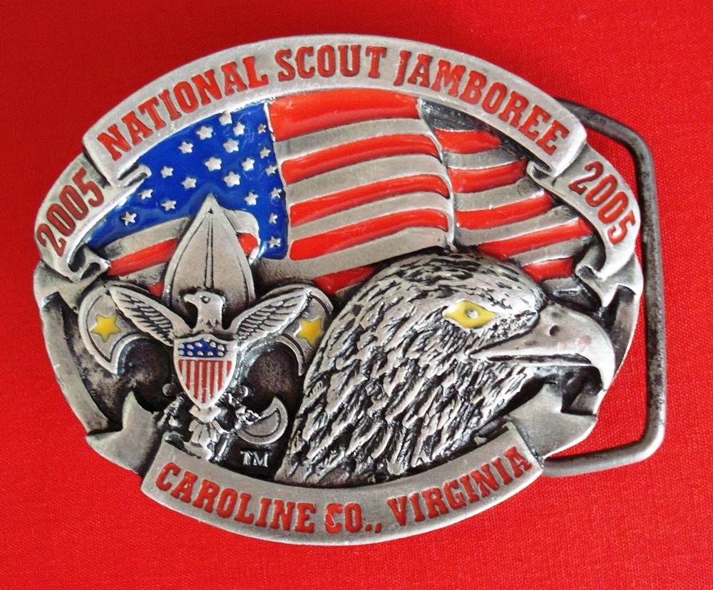 2005 National Boy Scout Jamboree Belt Buckle