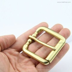 Heavy Duty Roller Belt buckle Solid Brass Single Prong Belt Buckle 1 1/2&Prime;38mm