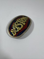 Boston Band Vintage Belt Buckle 1977 Pacifica Mfg Oval Collectible Rock N Roll