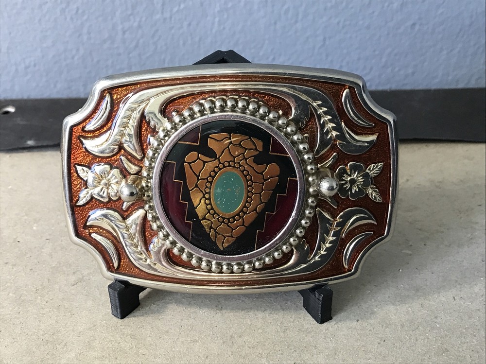 Arrow Oval Belt Buckle, Made in U.S.A. ~Z19~