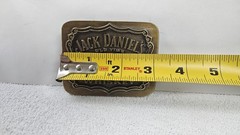 Jack Daniels Belt Buckle Mens Old No 7 Tennessee Whiskey Vintage 1993 USA
