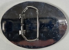Vtg North American Hunting Club NAHC Life Member Gold-tone Belt Buckle