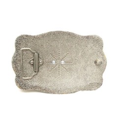 2PC WESTERN SHINE BELT BUCKLE MEN BULL RIDE RODEO ANIMAL HUGE RODEO BIG COWBOY