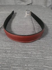 Dickies Belt Brown Mens Large 30 32 Imitation Leather