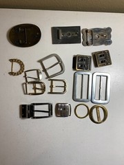 Clothing Belt Buckle Clasp Suspenders Clip Lot