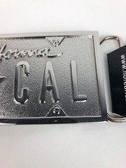 No Fear XB021 Southern California SO * CAL Sliver CHROME belt buckle – FSTSHP