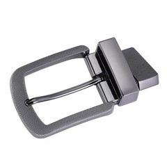 1.5&Prime; (38mm) Reversible Belt Buckle Replacement Belt Buckle Heavy Duty Gun Black