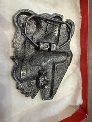 1993 Vtg Harley-Davidson Superglide Freedom Rider Belt Buckle Baron USA Chief