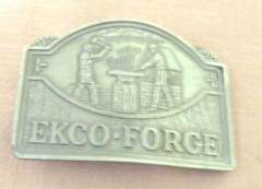 Belt Buckle EKCO-FORGE by Ekco Housewares 3 1/4&Prime; X 2 1/4&Prime; Fits 1.75&Prime; NEW