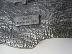 American Lawman Belt Buckle 1992 Siskiyou Buckle Co. – approx. 3.25&Prime; x 2.5&Prime;