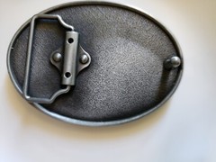 1pce Belt Buckle « I&rsquo;m The Boss » 9×6.5cm Suit Belt Width 4cm
