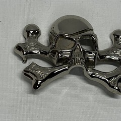 Skull and Crossbones Pirate Belt Buckle