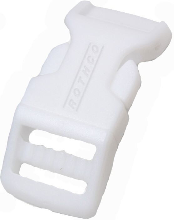 5/8&Prime; White Side Release Buckles Paracord Bracelet Quick Release