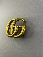 Gold GG 35mm G Belt Buckle 1.3« 