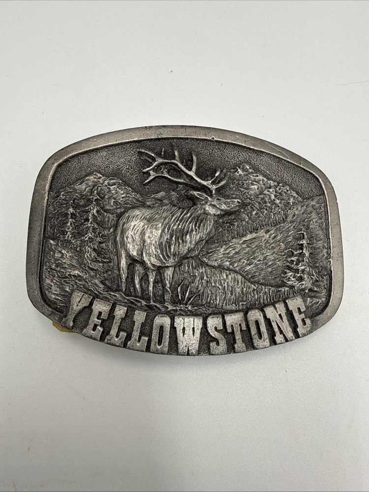 Spec-Cast Yellowstone National Forest ELK Belt Buckle 5824