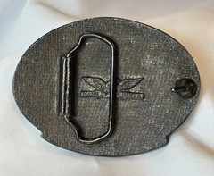 Vtg US Army Belt Buckle Airborne 1st Special Forces Made In The USA