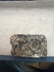 Gold Miner Prospector 3D Pewter Siskiyou / Arroyo Grande Buckle Co. 1981 Buckle